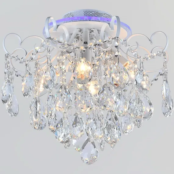 04024-0.3-04 WH+SILVER PN+RGB светильник потолочный