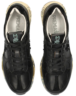 Premiata Mase 4145 Черные кожаные