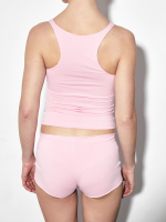 Майка танк розовая