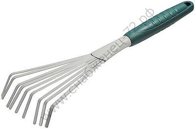 Грабли веерные RACO ″STANDARD″, 9 плоских зубцов, 400мм