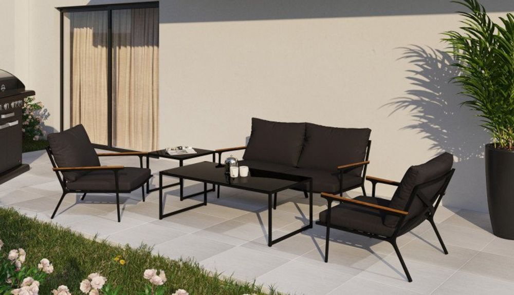 Calma, набор антрацит/антрацит, алюминий