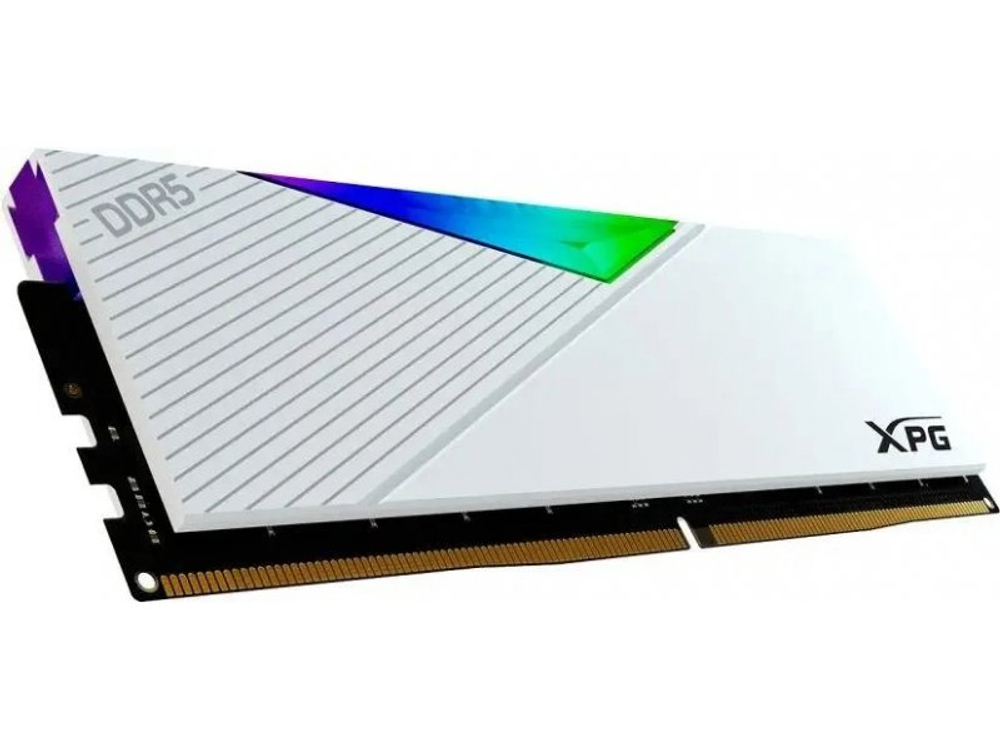 Оперативная память ADATA Lancer AX5U6400C3232G-DCLARWH, DDR5 2х 64ГБ 6400 МГц, DIMM, RTL