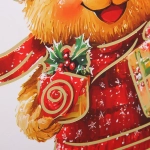 Пакет подарочный «Honey Bear» 31*40*12 см, микс