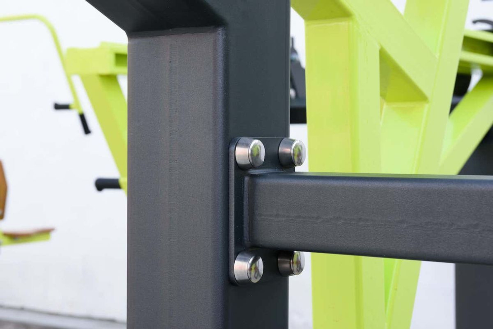 Power-1805 Уличный тренажер Тяга к поясу стоя с переменной нагрузкой ZAVODSPORTA