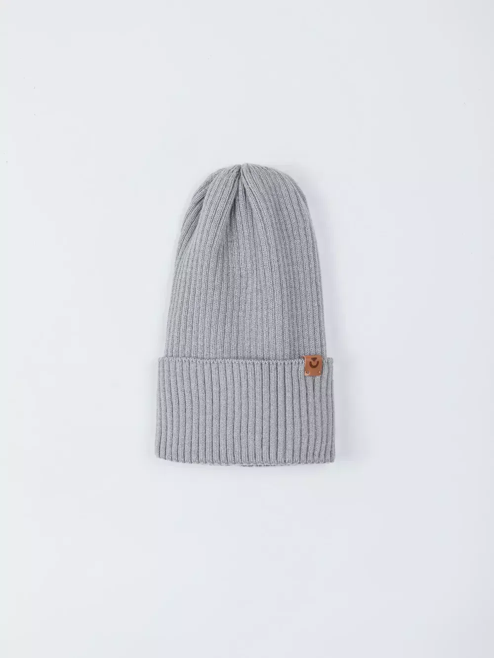 Шапка хлопковая однослойная "Пепел"