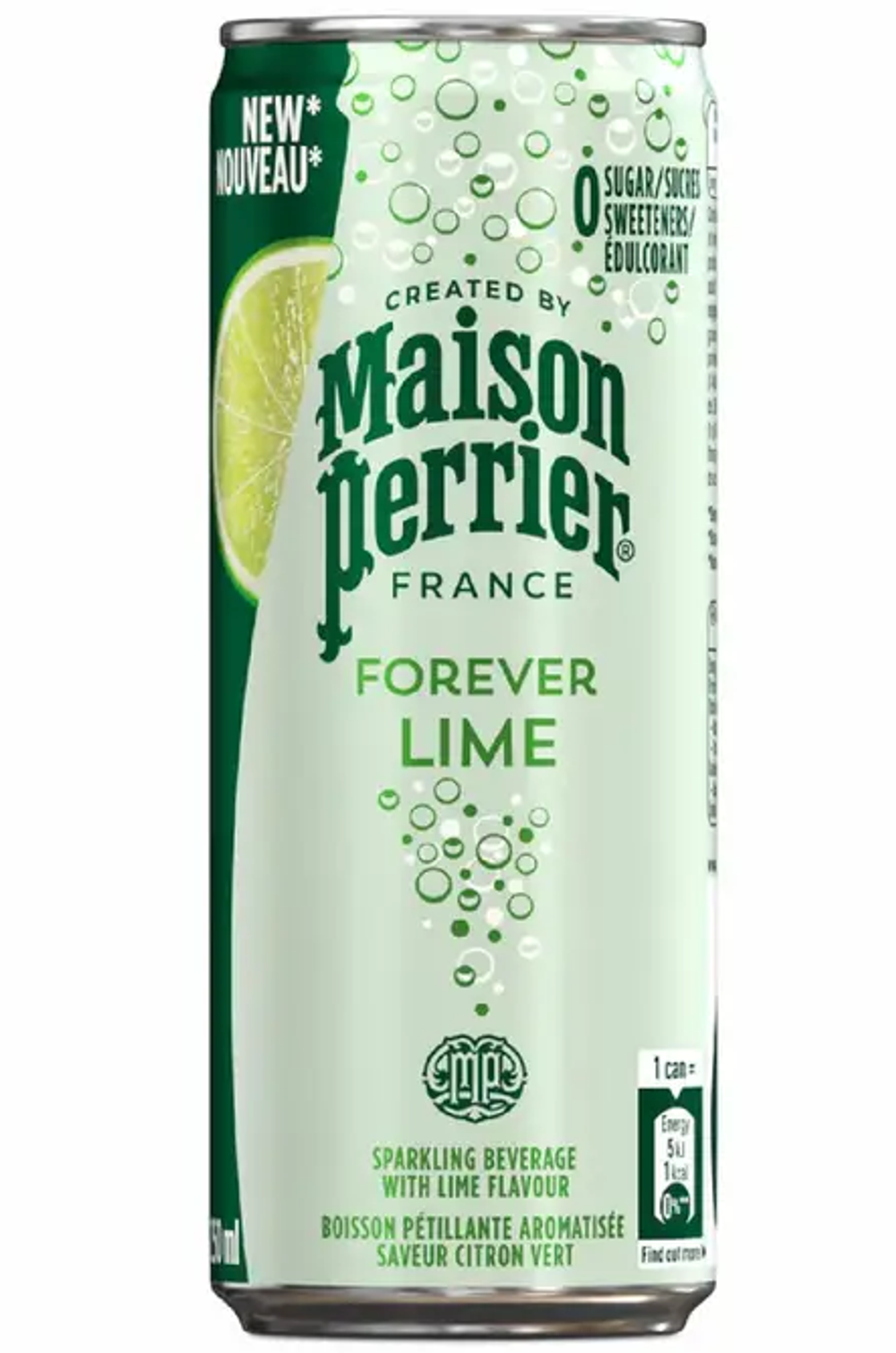 Perrier Maison Forever Lime, in can 0,25 л.