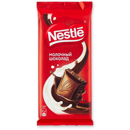 Шоколад молочный Nestle 82 гр