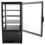 Витрина холодильная Foodatlas RT-68L черная (с уценкой)