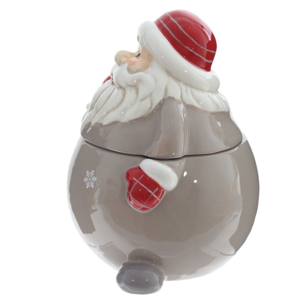 GAEM Конфетница "Дед Мороз", 800 мл, L13 W12,5 H18 см