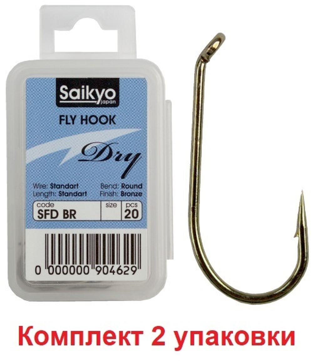 Крючки для рыбалки Saikyo KH-71451 Dry Fly BR