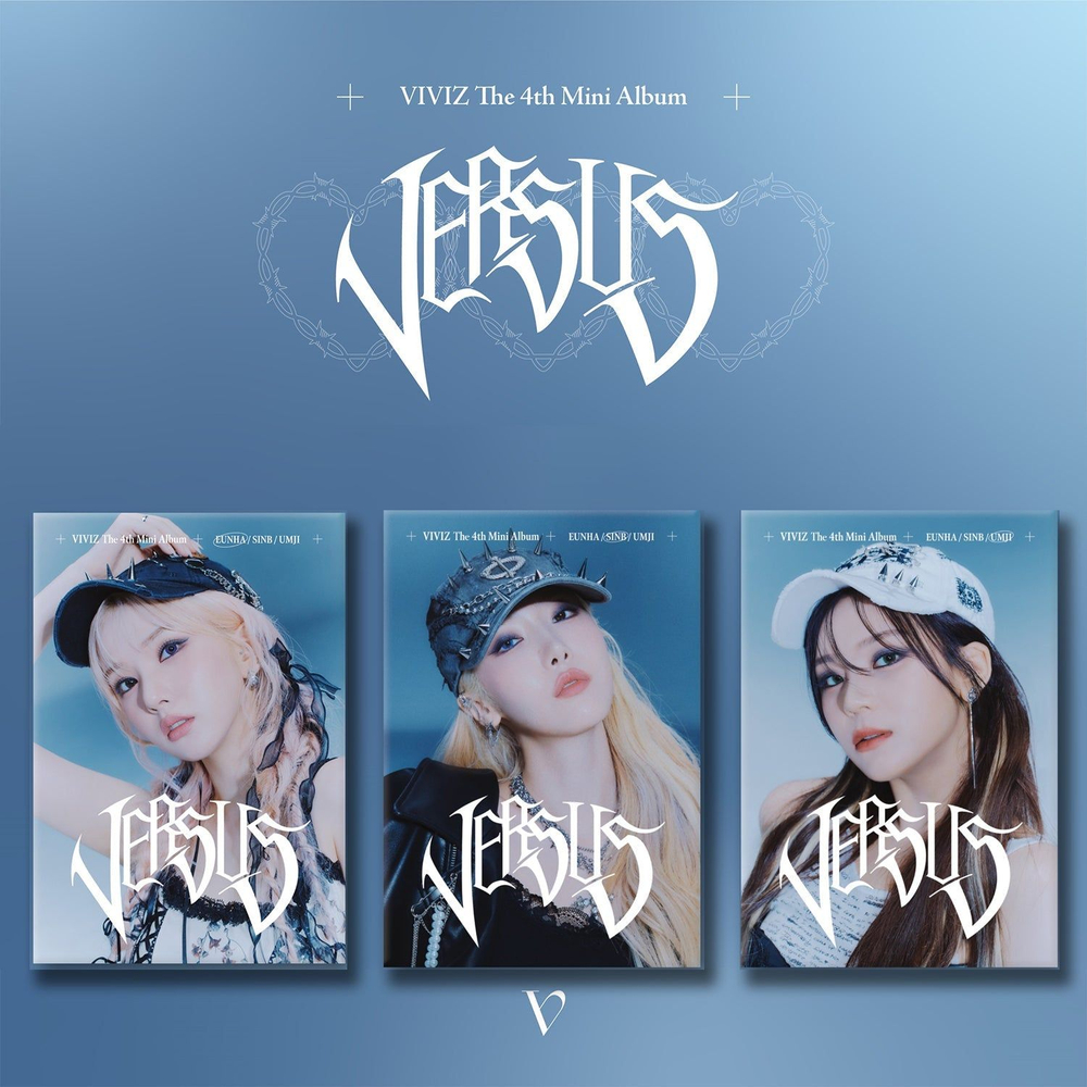 Альбом VIVIZ - VERSUS 4th Mini Album PLVE 3 Version SET