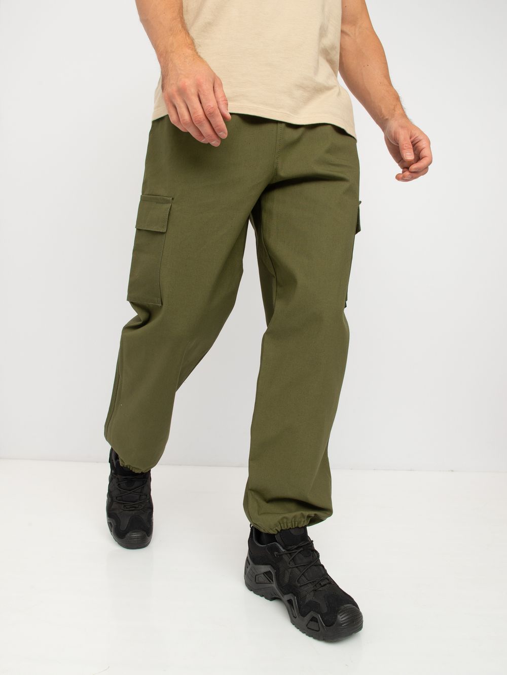 Брюки летние Антигнус ткань Палатка цвет Хаки