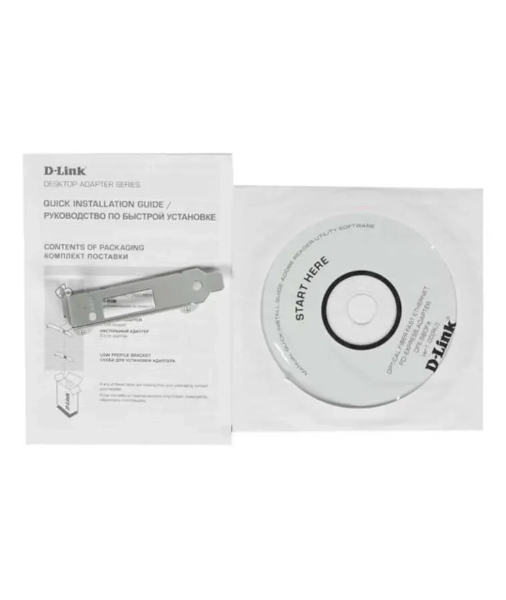 Сетевой адаптер D-Link 100BASE-FX DFE-560FX/10/B1A