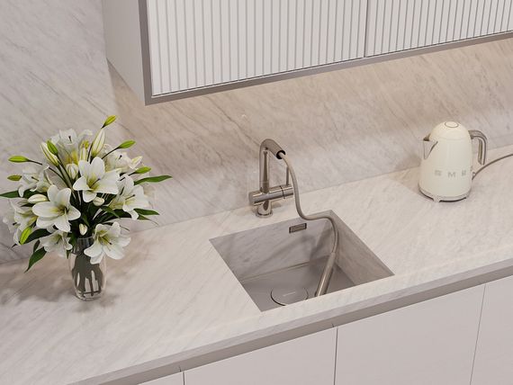 Кухонная мойка Omoikiri Kasen 48-26-INT-IN нерж.сталь/нержавеющая сталь(арт.4997056)