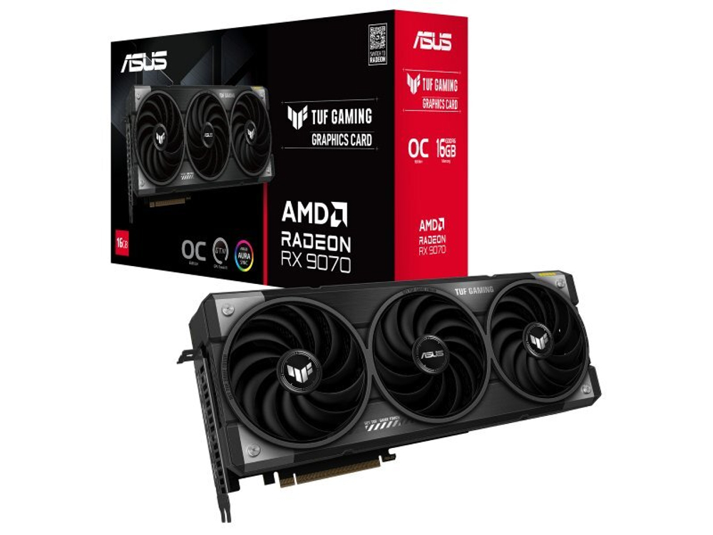 Видеокарта Asus Nvidia GeForce RX 9070XT TUF GAMING [90YV0LI0-M0NA00]
