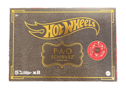 Hot Wheels FAO Schwarz Gold Series 8-pack (2022)