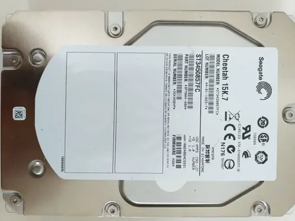 Жесткий диск HP STORAGEWORKS EVA M6412 450GB 15K RPM FC ST3450857FC