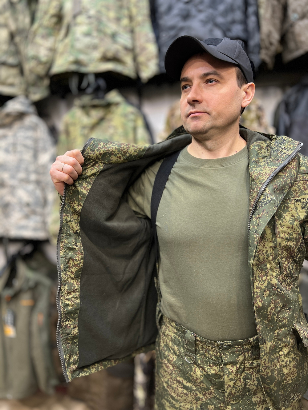 Костюм Горка 6М Grand "Пиксель" с флисом, Рип-стоп (Беларусь)