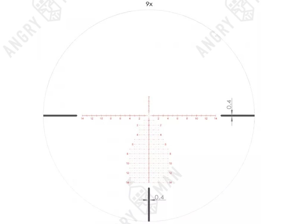 Оптический прицел LRS 3-18x50 FFP, 34 mm, с подсветкой Artelv