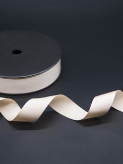 Репсовая тесьма (сантюр), 25 мм, телесный 126