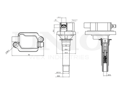 Катушка зажигания UNIO IGC-10015