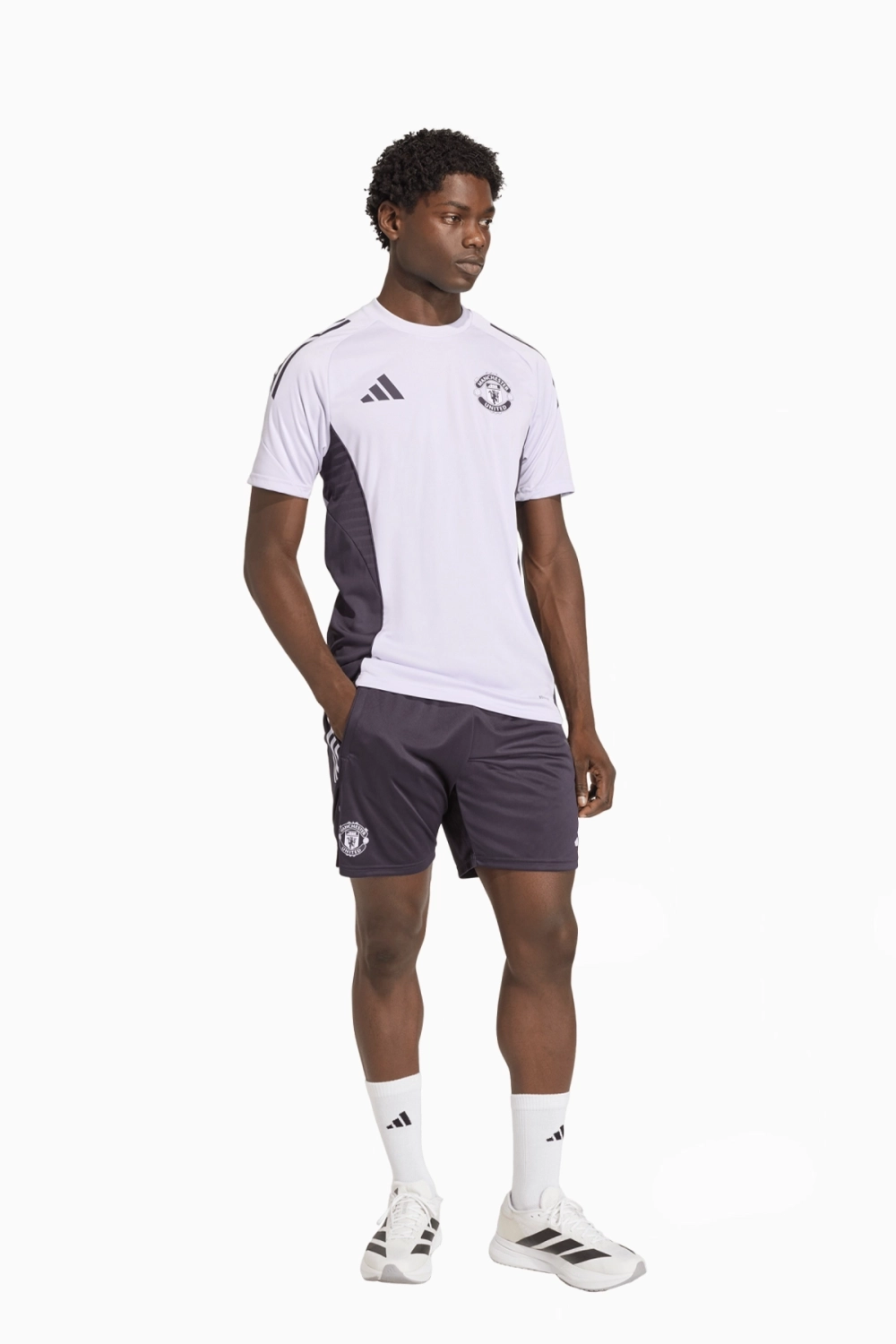 Футболка adidas Manchester United 25/26 Training - фиолетовый