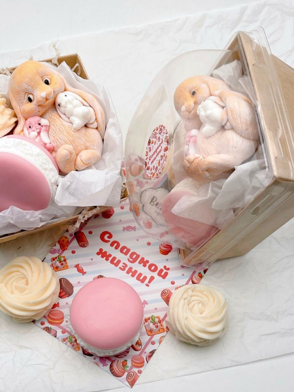 Набор из мыла « Зайка-Сластена»