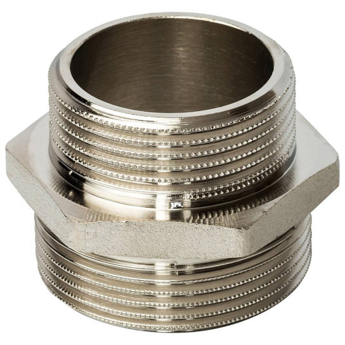 Ниппель НН переходной никелированный 1"1/2X1"1/4 SFT-0004-112114 STOUT