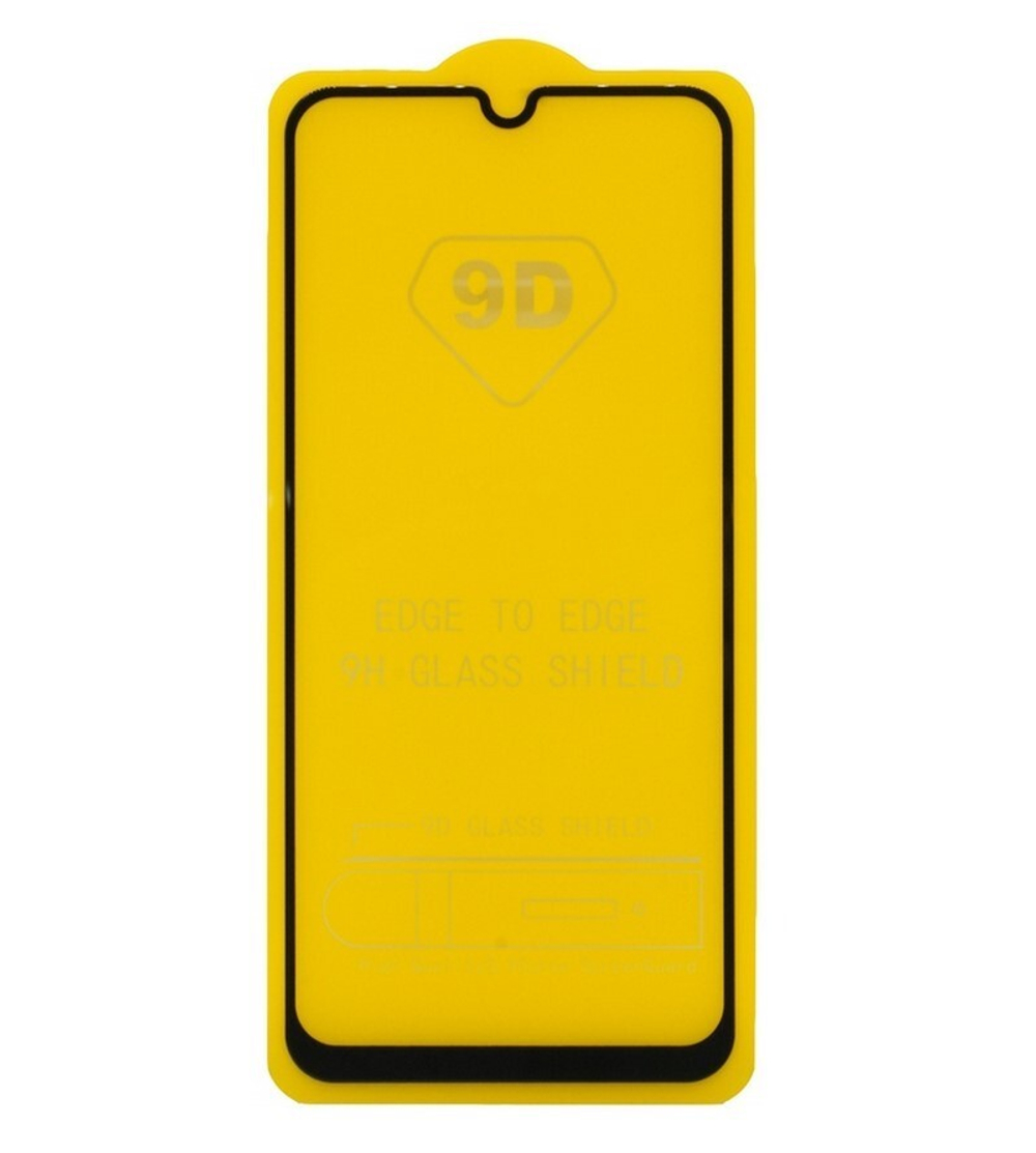 Защитное стекло Samsung A20/A30/A50/M21/M30/A30S/M31 (черный) 9D тех.упаковка