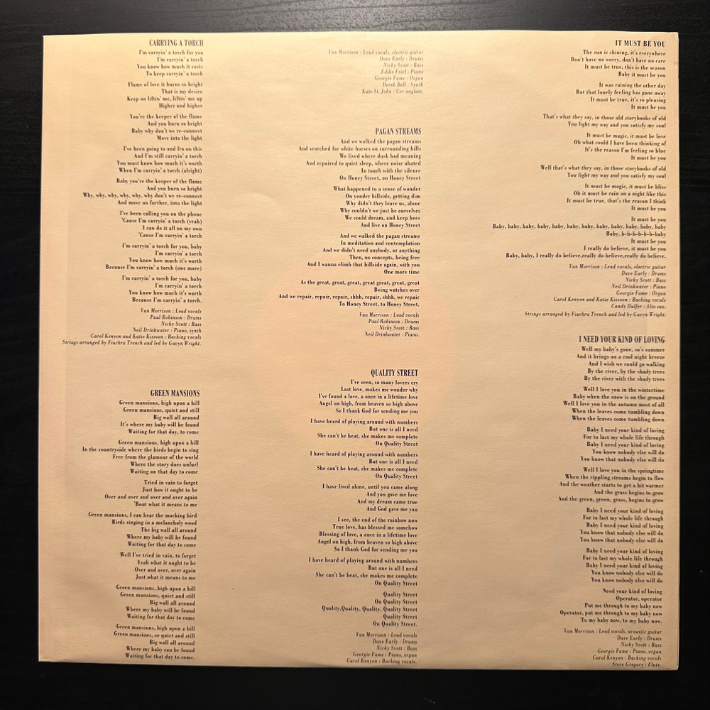 Van Morrison - Hymns To The Silence 2LP (Голландия 1991г.)