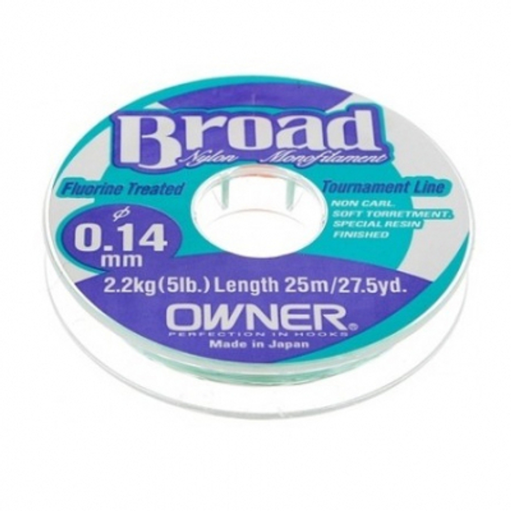 Леска Owner Broad зимняя 0.08мм 25м