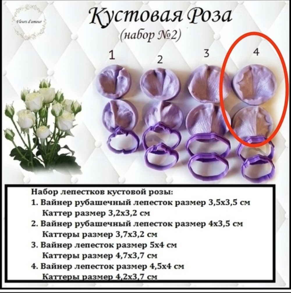 Роза вайнер лепесток №11