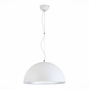 Светильник подвесной 1*E27 SL279.503.01 белый/серебристый Tappo ST-Luce