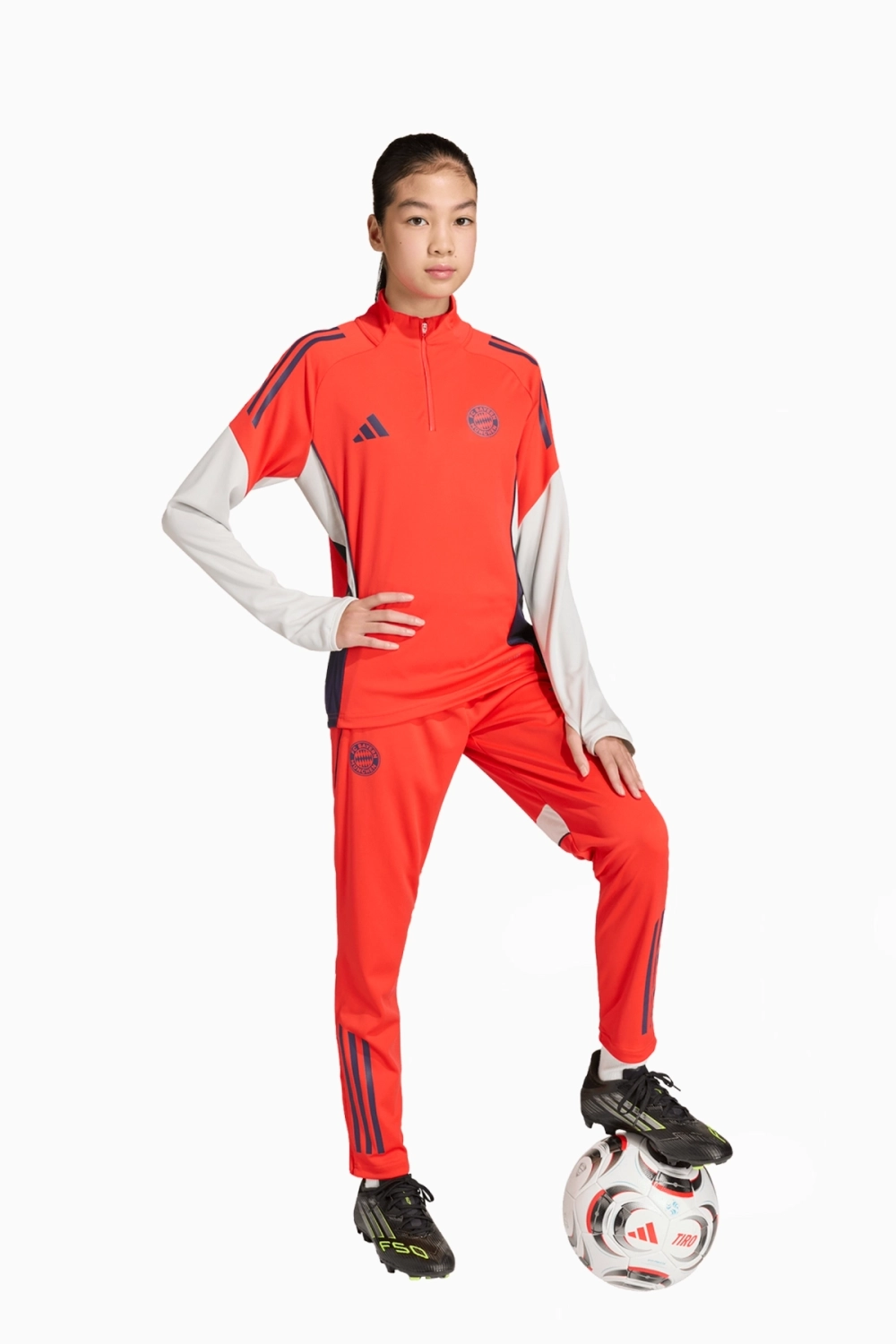 Штаны adidas FC Bayern 25/26 Training Junior - красный