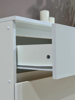 Комод 4 ящика «Денвер» Белый