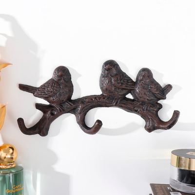 Крючки декор "Три птички на ветке" 9197343