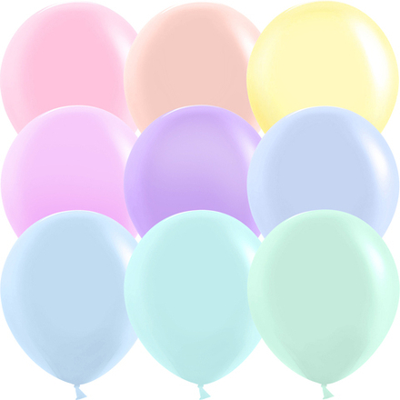 Шар (18''/46 см) Ассорти, макарунс, 25 шт.