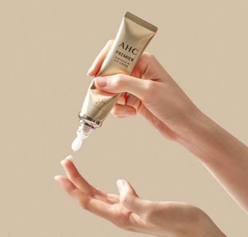 Высокопитательный ампульный крем для век с коллагеном AHC Premier Ampoule In Eye Cream Collagen T4