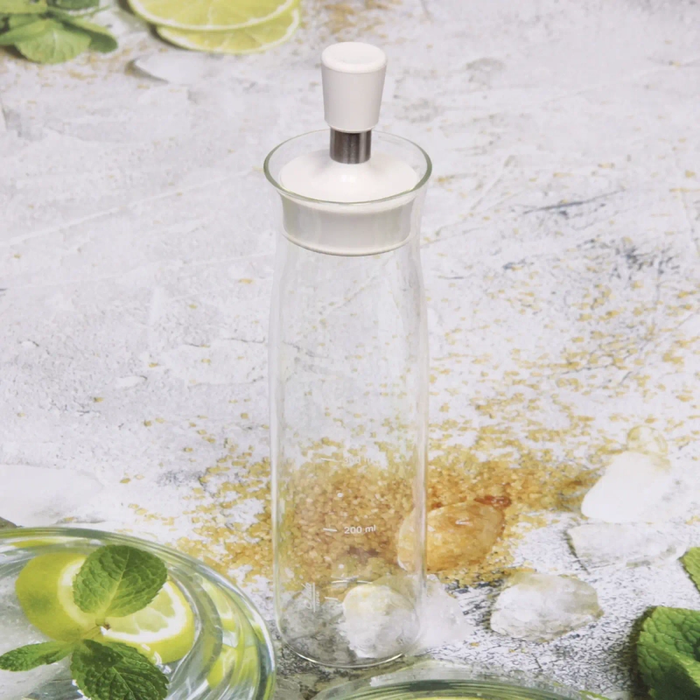 Ёмкость стеклянная 400мл для масла и уксуса «O'lala» 6,5*25,4см