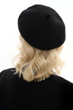 Берет черный