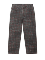 Мужские Джинсы Distressed Plaid Fecke