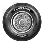 Шина 315/70R22,5 18 156/150 L TL JF568 JINYU Рулевая.