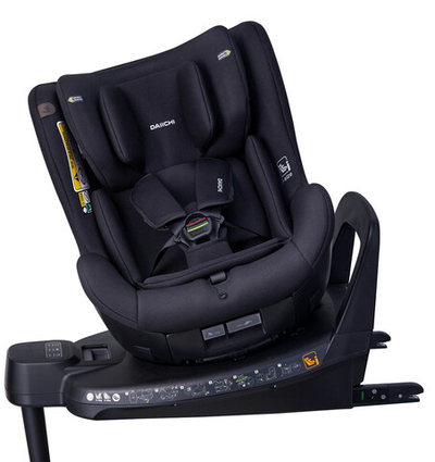 Автокресло Daiichi One-FIX 360 i-Size Season2 DA-D5100 Black