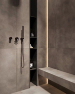Смеситель для ванны/душа Gessi Anello, настенный, однорычажный, встраиваемый, h245 мм, цвет Copper Brushed PVD