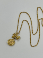 Кулон с лого и бантиком Givenchy