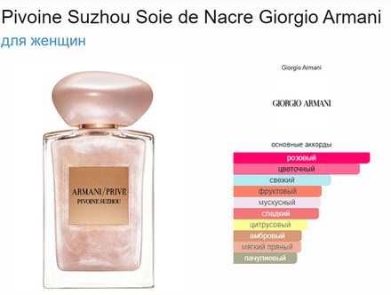 Giorgio Armani PRIVE PIVOINE SUZHOU WOMAN 100ml (duty free парфюмерия)