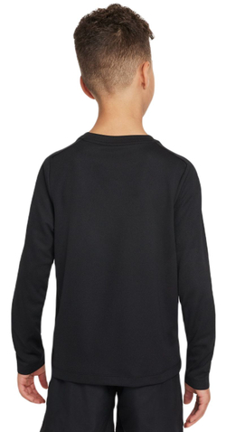 Детская теннисная футболка Nike Kids Dri-Fit Multi+ Long Sleeve Top