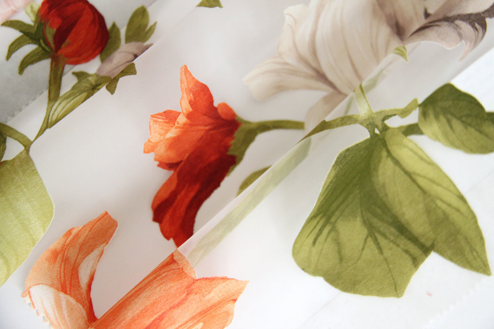 Ткань для штор Bering Cassis (Беринг Классик) C 07 Orange