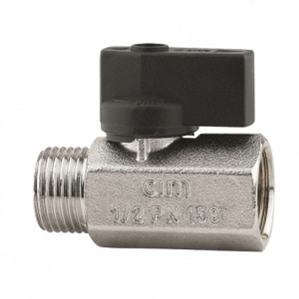 Кран шаровой 12 1.1/2" серии Т12 полнопроходной PN32 BB рычаг