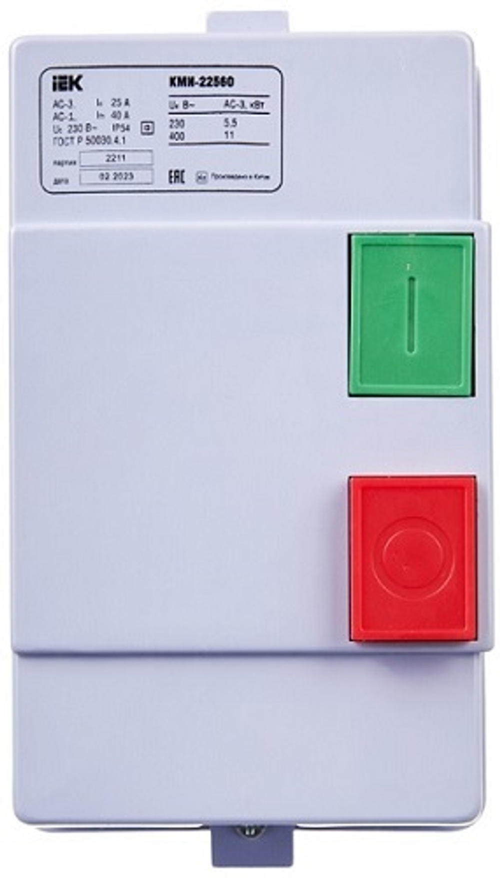 Контактор  IEK KKM26-025-220-00